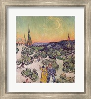 Moonlit Landscape, 1889 Fine Art Print