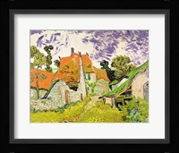 Street in Auvers-sur-Oise, 1890 Fine Art Print