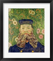 Portrait of the Postman Joseph Roulin, 1889 Framed Print
