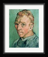 Self Portrait, 1889 (green) Fine Art Print