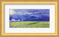Wheatfields under Thunderclouds, 1890 Fine Art Print