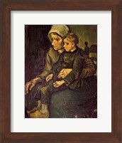 Mother and Child, 1885 Fine Art Print
