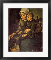 Mother and Child, 1885 Fine Art Print
