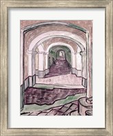 Arched Hallway Fine Art Print