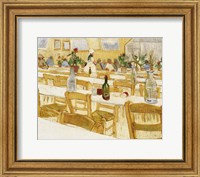 A Restaurant Interior, 1887-88 Fine Art Print