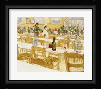 A Restaurant Interior, 1887-88 Fine Art Print