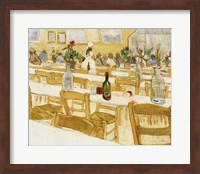 A Restaurant Interior, 1887-88 Fine Art Print