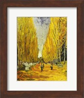 L'Allee des Alyscamps, Arles, 1888 Fine Art Print