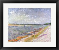 Moored Boats, 1887 Framed Print
