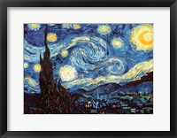The Starry Night, June 1889 Framed Print