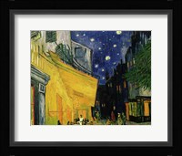 Cafe Terrace, Place du Forum, Arles, 1888 (detail 1) Fine Art Print