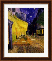Cafe Terrace, Place du Forum, Arles, 1888 Fine Art Print