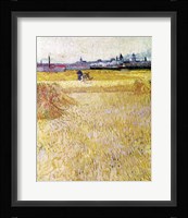 Wheatfield with Sheaves, 1888 Fine Art Print