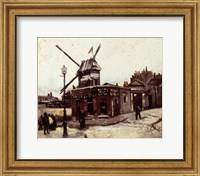 The Moulin de la Galette, 1886 Fine Art Print