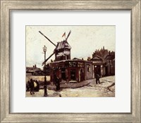 The Moulin de la Galette, 1886 Fine Art Print