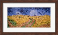 Wheatfield with Crows, 1890 Fine Art Print