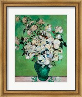 A Vase of Roses, 1890 Fine Art Print