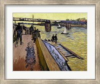 Le Pont de Trinquetaille in Arles, 1888 Fine Art Print