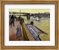Le Pont de Trinquetaille in Arles, 1888 Fine Art Print