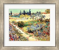 The Garden at Arles, 1888 Fine Art Print