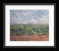 Wheatfield with Lark, 1887 Framed Print