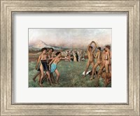 Young Spartans Exercising, c.1860 Fine Art Print