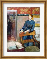 Helene Rouart in her Father's Study Fine Art Print