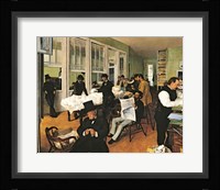 The Cotton Exchange, New Orleans, 1873 Fine Art Print