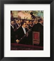 The Opera Orchestra, c.1870 Fine Art Print