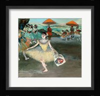 Dancer with bouquet, curtseying, 1877 Fine Art Print
