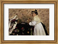 Portrait of Hortense Valpincon as a Child, 1869 Fine Art Print