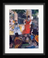 Cafe Concert at Les Ambassadeurs Fine Art Print
