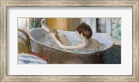 Woman in her Bath, Sponging her Leg, c.1883 Fine Art Print