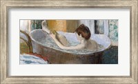 Woman in her Bath, Sponging her Leg, c.1883 Fine Art Print