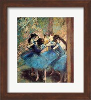Dancers in Blue, 1890 Fine Art Print