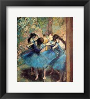 Dancers in Blue, 1890 Fine Art Print