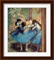 Dancers in Blue, 1890 Fine Art Print