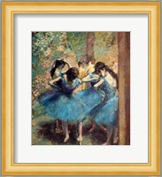 Dancers in Blue, 1890 Fine Art Print