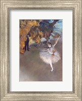 The Star, or Dancer on the Stage Fine Art Print
