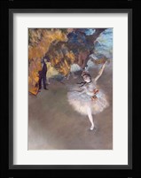 The Star, or Dancer on the Stage Fine Art Print