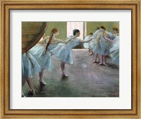 Dancers at Rehearsal Fine Art Print