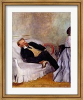 Monsieur and Madame Edouard Manet Fine Art Print