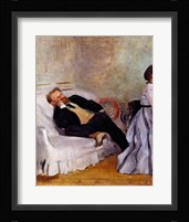 Monsieur and Madame Edouard Manet Fine Art Print