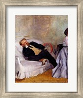 Monsieur and Madame Edouard Manet Fine Art Print