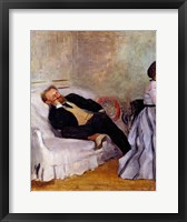 Monsieur and Madame Edouard Manet Fine Art Print