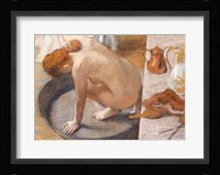 The Tub, 1886 Framed Print