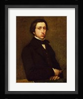 Self portrait, 1855 Fine Art Print