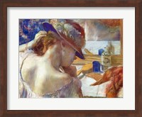 In Front of the Mirror, 1889 Fine Art Print