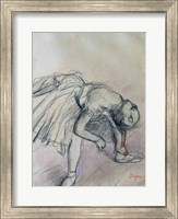 Dancer Fixing her Slipper, c.1865 Fine Art Print