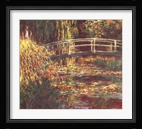 Le Bassin aux Nympheas: Harmonie Rose Fine Art Print